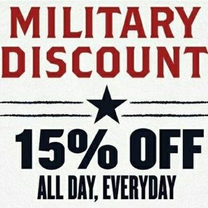 ✨MILITARY DISCOUNT✨